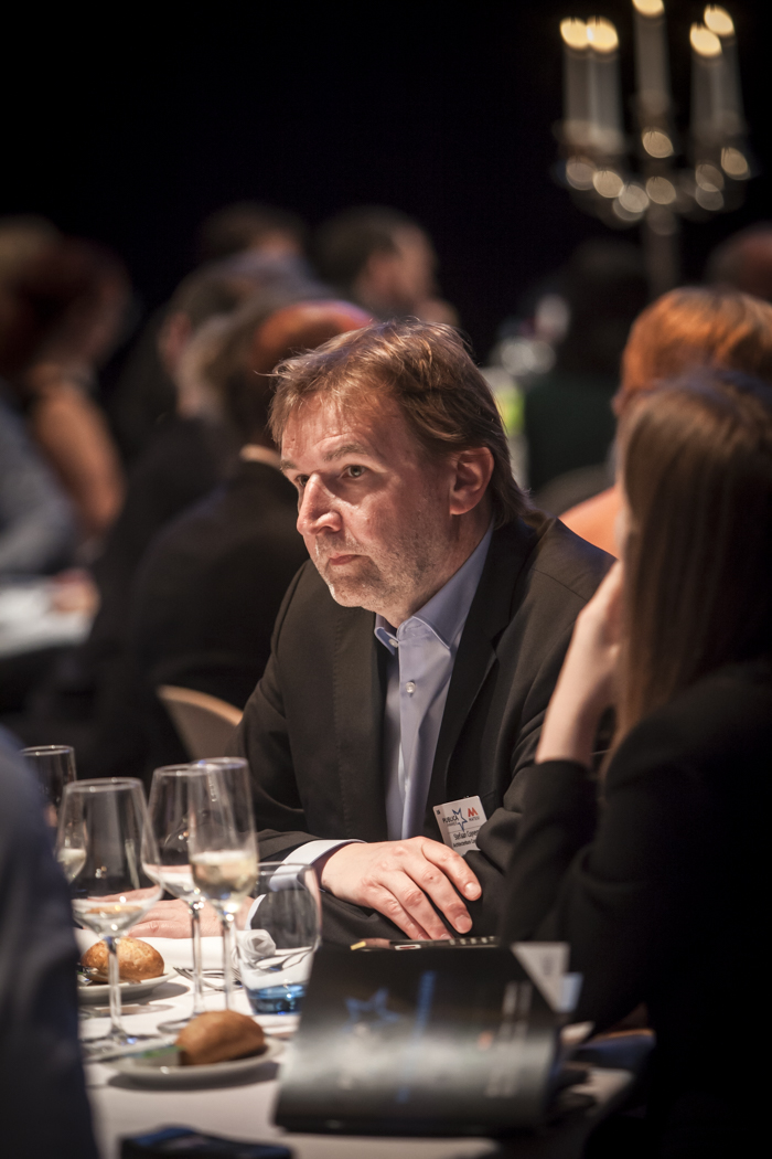 Publica Awards 2017 - Portrait d'un homme dans le public